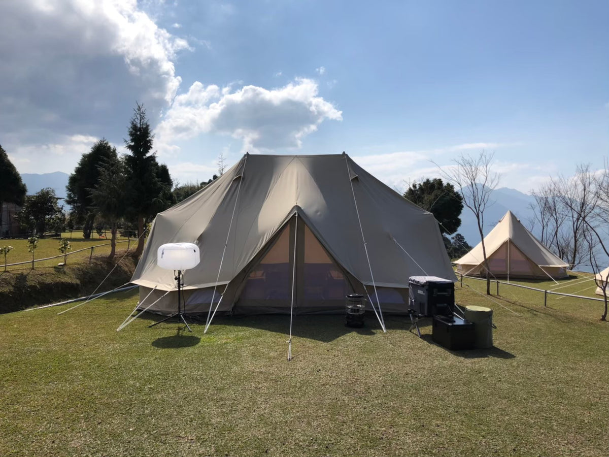 CanvasCamp Sibley 600 Twin Pro（8 Guests）_D_3 Night